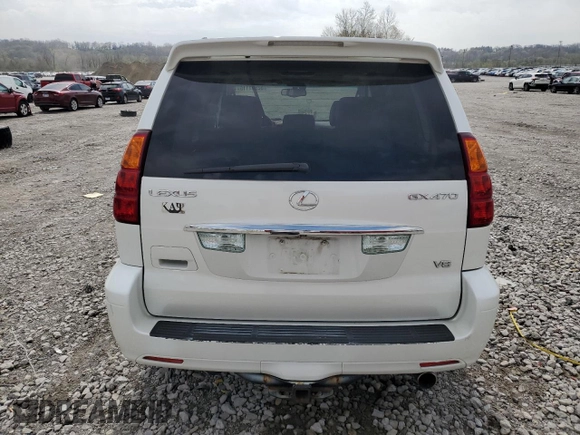 2004 Lexus GX 470 with VIN JTJBT20X540057533, listed as a Copart auction lot 52561115 with 154,220 mi miles and Salvage Title. Bid and sale history available at carsss.com. Image 6.