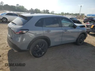 2024 Honda HR-V Sport with VIN 3CZRZ1H58RM752309, listed as a Copart auction lot 54977025 with 6,821 mi miles and Salvage title. Bid and sale history available at DreamBid. Image 3.