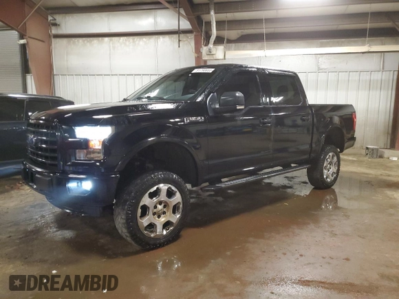 2016 Ford F-150 XLT with VIN 1FTEW1EF6GFA31977, listed as a Copart auction lot 51790655 with 136,210 mi miles and Clean Title. Bid and sale history available at DreamBid. Image 1.
