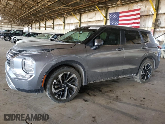 2022 Mitsubishi Outlander SE z VIN JA4J3UA83NZ006458, wystawiony jako Copart lot #51018605 z przebiegiem 77 731 mil mil oraz Szkoda całkowita • Salvage title. Historia ofert i sprzedaży dostępna na DreamBid. Obrazek 1.