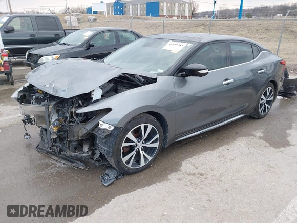 2016 Nissan Maxima SV with VIN 1N4AA6AP7GC904538, listed as a IAAI auction lot 41689785 with 80,182 mi miles and . Bid and sale history available at DreamBid. Image 2.