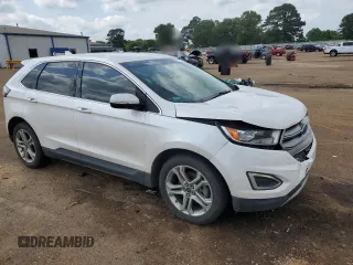 2017 Ford Edge Titanium z VIN 2FMPK3K95HBB59849, wystawiony jako Copart lot #54627325 z przebiegiem 136 548 mil mil oraz Szkoda całkowita • Salvage title. Historia ofert i sprzedaży dostępna na DreamBid. Obrazek 4.