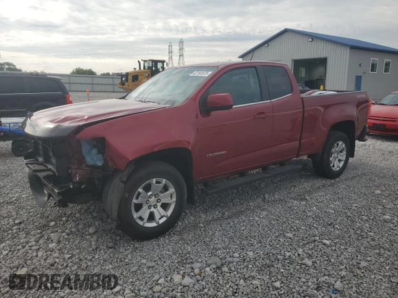 2017 Chevrolet Colorado 4WD LT with VIN 1GCHTCEN4H1323585, listed as a Copart auction lot 62183875 with 23,680 mi miles and Salvage title. Bid and sale history available at DreamBid. Image 1.