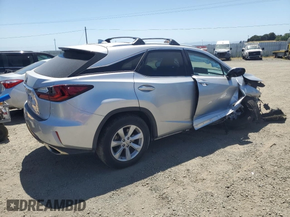 2017 Lexus RX 350 z VIN 2T2BZMCA3HC057798, wystawiony jako Copart lot #58393185 z przebiegiem 84 103 mil mil oraz Szkoda całkowita • Salvage title. Historia ofert i sprzedaży dostępna na DreamBid. Obrazek 3.