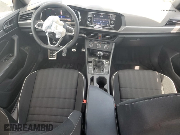 2024 Volkswagen Jetta Sport with VIN 3VWAM7BU8RM064280, listed as a Copart auction lot 59132845 with 4,439 mi miles and Salvage title. Bid and sale history available at DreamBid. Image 8.