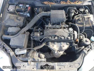 1999 Honda Civic DX with VIN 1HGEJ6223XL034321, listed as a IAAI auction lot 41647713 with 271,526 mi miles. Bid and sale history available at carsss.com. Image 10.