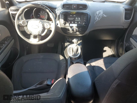 2018 Kia Soul + with VIN KNDJP3A50J7569533, listed as a Copart auction lot 46692825 with 93,506 mi miles and Salvage Title. Bid and sale history available at carsss.com. Image 8.