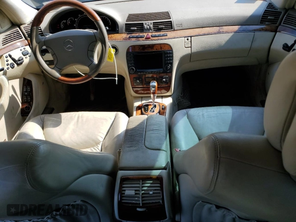 2003 Mercedes-Benz S 500 с VIN WDBNG84J63A328507, выставлен на аукционе Copart как лот 62529355 с пробегом 160 608 миль миль и Списание • Salvage title. История ставок и продаж доступна на DreamBid. Изображение 8.