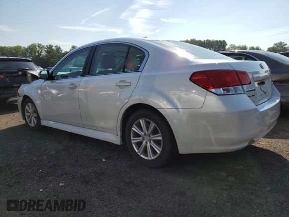 2012 Subaru Legacy 2.5i with VIN 4S3BMBA68C3019541, listed as a Copart auction lot 63259935 with 114,592 mi miles and Salvage title. Bid and sale history available at DreamBid. Image 2.