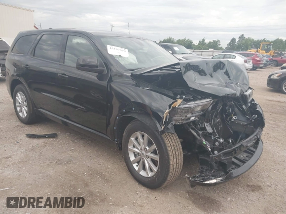 2025 Dodge Durango GT with VIN 1C4RDHDG4SC537845, listed as a IAAI auction lot 42367099 with 57 mi miles and . Bid and sale history available at DreamBid. Image 1.