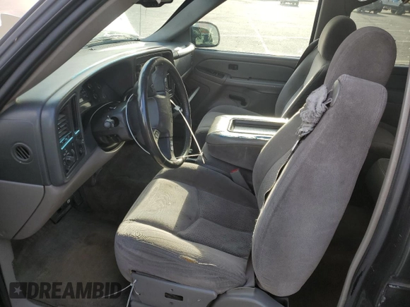 2005 Chevrolet Suburban LT with VIN 1GNEC16Z45J168919, listed as a Copart auction lot 37144714 with 0 mi miles and Salvage Title. Bid and sale history available at carsss.com. Image 7.