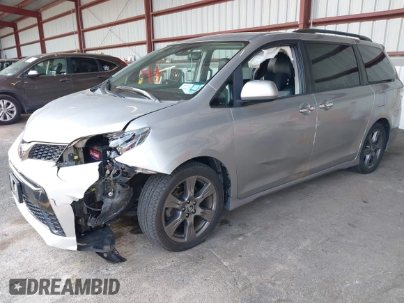 2018 Toyota Sienna SE with VIN 5TDXZ3DC0JS950481, listed as a IAAI auction lot 42404211 with 87,697 mi miles and . Bid and sale history available at DreamBid. Image 17.