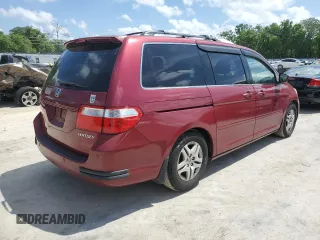 2005 Honda Odyssey EX with VIN 5FNRL384X5B008624, listed as a Copart auction lot 51298165 with 148,279 mi miles and Salvage Title. Bid and sale history available at carsss.com. Image 3.