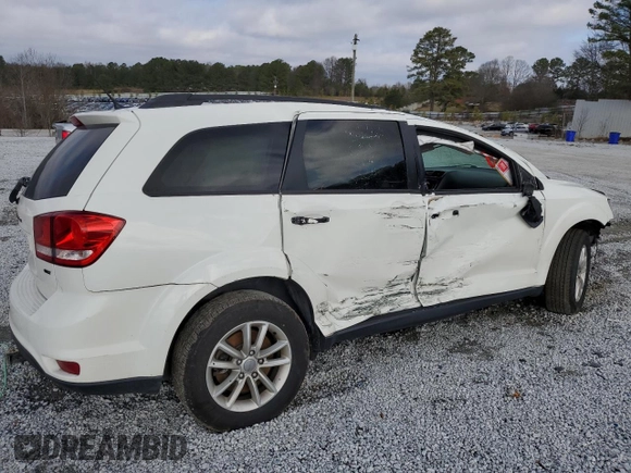 2017 Dodge Journey SXT with VIN 3C4PDCBB8HT566232, listed as a Copart auction lot 44780815 with 87,145 mi miles and Salvage Title. Bid and sale history available at DreamBid. Image 3.