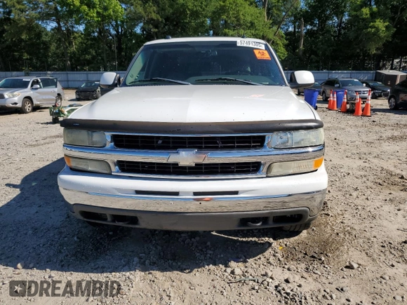 2004 Chevrolet Suburban Z71 with VIN 3GNFK16Z74G245340, listed as a Copart auction lot 57491305 with 283,174 mi miles and Salvage title. Bid and sale history available at DreamBid. Image 5.