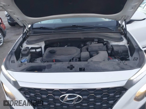 2019 Hyundai Santa Fe SE z VIN 5NMS23AD9KH077362, wystawiony jako IAAI lot #41890584 z przebiegiem 132 476 mil mil oraz . Historia ofert i sprzedaży dostępna na DreamBid. Obrazek 10.