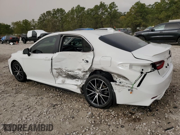 2023 Toyota Camry SE with VIN 4T1G11AK6PU122975, listed as a Copart auction lot 49712535 with 81,670 mi miles and Salvage Title. Bid and sale history available at DreamBid. Image 2.