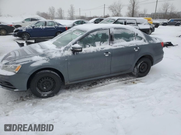 2015 Volkswagen Jetta Sedan 1.8T SE with VIN 3VWD07AJ1FM312994, listed as a Copart auction lot 43360255 with 116,838 mi miles and Salvage Title. Bid and sale history available at carsss.com. Image 1.