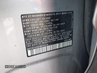 2023 Volkswagen Tiguan SE z VIN 3VV2B7AX0PM034519, wystawiony jako IAAI lot #41723470 z przebiegiem 17 250 mil mil oraz . Historia ofert i sprzedaży dostępna na DreamBid. Obrazek 9.