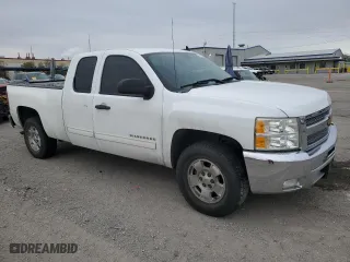 2012 Chevrolet Silverado 1500 LT with VIN 1GCRCSE00CZ266346, listed as a Copart auction lot 49182095 with 136,234 mi miles and Salvage Title. Bid and sale history available at carsss.com. Image 4.