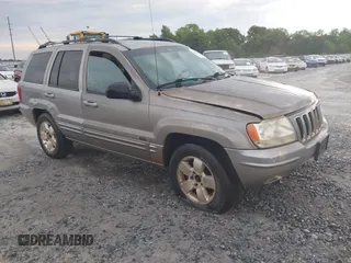 2001 Jeep Grand Cherokee Limited with VIN 1J4GW58N31C510766, listed as a IAAI auction lot 42107607 with 305,893 mi miles and . Bid and sale history available at DreamBid. Image 1.