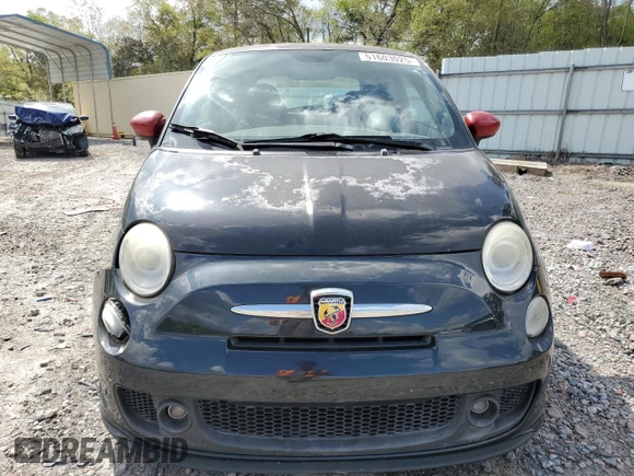 2013 FIAT 500 Abarth with VIN 3C3CFFFH9DT611251, listed as a Copart auction lot 51603025 with 62,190 mi miles and Salvage title. Bid and sale history available at DreamBid. Image 5.