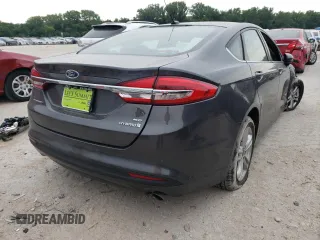 2018 Ford Fusion Hybrid SE with VIN 3FA6P0LU7JR158573, listed as a Copart auction lot 49179912 with 0 mi miles. Bid and sale history available at carsss.com. Image 4.