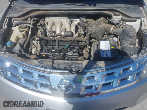 2003 Nissan Murano SL with VIN JN8AZ08W63W221871, listed as a IAAI auction lot 41682355 with 180,757 mi miles. Bid and sale history available at carsss.com. Image 10.