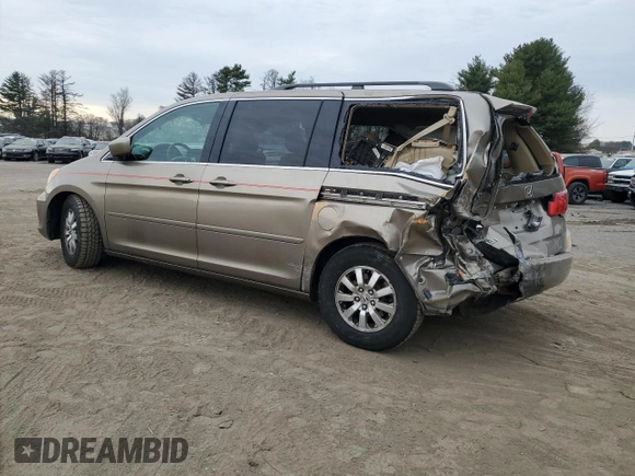 2010 Honda Odyssey EX with VIN 5FNRL3H46AB075666, listed as a Copart auction lot 50724145 with 57,773 mi miles and Salvage Title. Bid and sale history available at carsss.com. Image 2.
