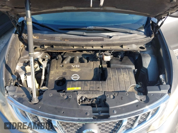 2013 Nissan Murano SV with VIN JN8AZ1MU5DW200652, listed as a IAAI auction lot 42576768 with 187,190 mi miles and . Bid and sale history available at DreamBid. Image 10.