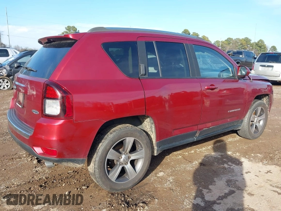2016 Jeep Compass High Altitude Edition with VIN 1C4NJDEB0GD546448, listed as a IAAI auction lot 41440390 with 139,722 mi miles. Bid and sale history available at carsss.com. Image 4.