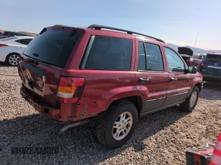 2004 Jeep Grand Cherokee Laredo with VIN 1J4GW48S54C363256, listed as a Copart auction lot 61862615 with 163,721 mi miles and Salvage title. Bid and sale history available at DreamBid. Image 3.