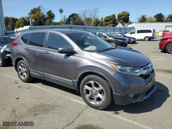 2017 Honda CR-V EX-L with VIN 7FARW1H83HE014806, listed as a Copart auction lot 48816295 with 47,837 mi miles and Salvage Title. Bid and sale history available at carsss.com. Image 4.