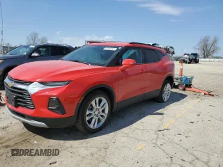 2021 Chevrolet Blazer LT с VIN 3GNKBDRSXMS519223, выставлен на аукционе Copart как лот 51160385 с пробегом 42 735 миль миль и Списание • Salvage title. История ставок и продаж доступна на DreamBid. Изображение 1.