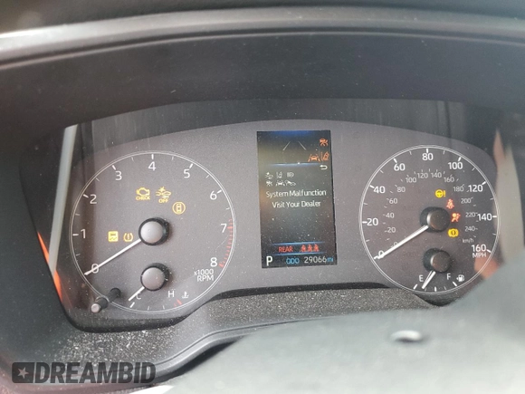 2024 Toyota Corolla LE with VIN 5YFB4MDE2RP157722, listed as a Copart auction lot 51903265 with 29,066 mi miles and Non repairable. Bid and sale history available at DreamBid. Image 9.