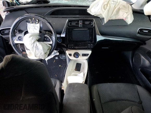 2016 Toyota Prius Four z VIN JTDKARFU0G3516517, wystawiony jako Copart lot #54998275 z przebiegiem Nie podano mil oraz Szkoda całkowita • Salvage title. Historia ofert i sprzedaży dostępna na DreamBid. Obrazek 8.