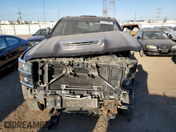 2017 Chevrolet Silverado 3500HD Work Truck with VIN 1GB4KYCY9HF198070, listed as a Copart auction lot 77012994 with 110,332 mi miles and Salvage Title. Bid and sale history available at carsss.com. Image 5.
