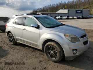 2013 Chevrolet Equinox LTZ with VIN 2GNFLGEK9D6292420, listed as a Copart auction lot 51507305 with Not Provided miles and Salvage Title. Bid and sale history available at carsss.com. Image 4.