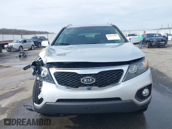 2012 Kia Sorento EX with VIN 5XYKU4A2XCG245584, listed as a IAAI auction lot 41651783 with 64,988 mi miles. Bid and sale history available at carsss.com. Image 12.