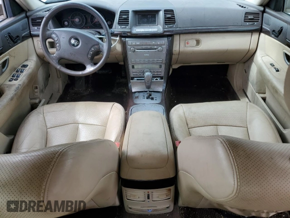 2008 Kia Amanti with VIN KNALD125X85167798, listed as a Copart auction lot 51316505 with 149,433 mi miles and Salvage Title. Bid and sale history available at carsss.com. Image 8.