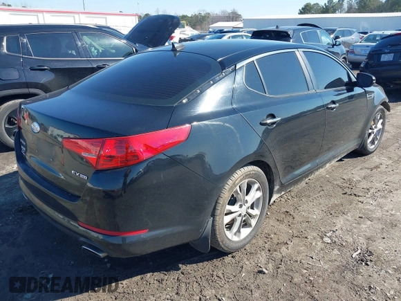 2012 Kia Optima EX with VIN 5XXGN4A74CG030527, listed as a IAAI auction lot 41631633 with 160,923 mi miles. Bid and sale history available at carsss.com. Image 4.