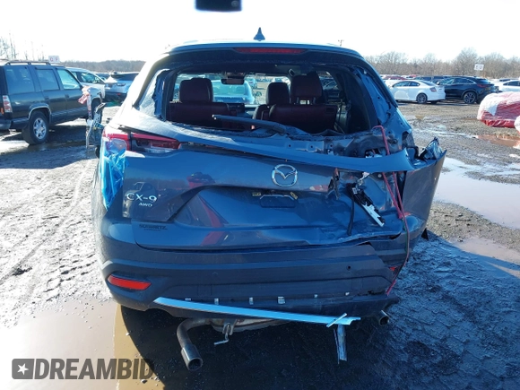 2021 Mazda CX-9 Grand Touring with VIN JM3TCBDY5M0506632, listed as a IAAI auction lot 41589264 with 50,026 mi miles and . Bid and sale history available at carsss.com. Image 16.