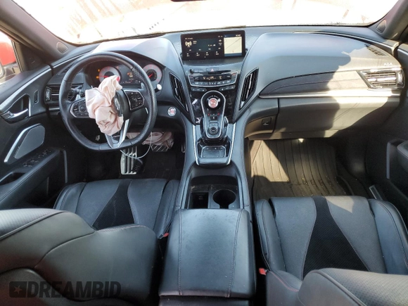 2022 Acura RDX PMC Edition with VIN 5J8TC2H81NL001921, listed as a Copart auction lot 80665954 with 57,354 mi miles and Salvage Title. Bid and sale history available at carsss.com. Image 8.