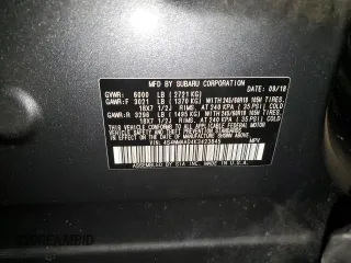 2019 Subaru Ascent with VIN 4S4WMAAD4K3423845, listed as a Copart auction lot 83192014 with Not provided miles and Salvage title. Bid and sale history available at DreamBid. Image 15.