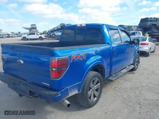 2013 Ford F-150 XL with VIN 1FTFW1CF2DFD94327, listed as a IAAI auction lot 41817344 with 292,491 mi miles. Bid and sale history available at carsss.com. Image 4.