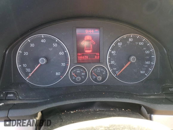 2007 Volkswagen Eos 2.0T with VIN WVWDA71F27V049675, listed as a Copart auction lot 49322735 with 106,678 mi miles and Salvage Title. Bid and sale history available at DreamBid. Image 9.