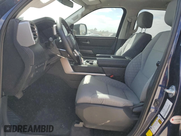 2022 Toyota Tundra 2WD SR5 with VIN 5TFLA5AB8NX017358, listed as a Copart auction lot 49499405 with 22,386 mi miles and Non Repairable. Bid and sale history available at carsss.com. Image 7.