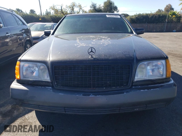 1994 Mercedes-Benz S with VIN WDBGA43E7RA171148, listed as a Copart auction lot 75522703 with 91,894 mi miles and Clean Title. Bid and sale history available at DreamBid. Image 5.