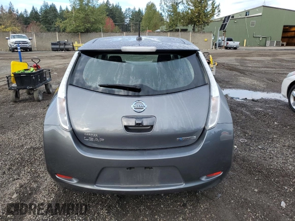2016 Nissan LEAF S with VIN 1N4BZ0CPXGC313000, listed as a Copart auction lot 71705053 with 32,912 mi miles. Bid and sale history available at carsss.com. Image 6.