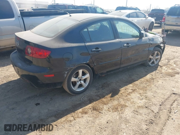 2006 Mazda 3 i Touring with VIN JM1BK32F361455126, listed as a IAAI auction lot 41777285 with 143,499 mi miles and . Bid and sale history available at DreamBid. Image 4.